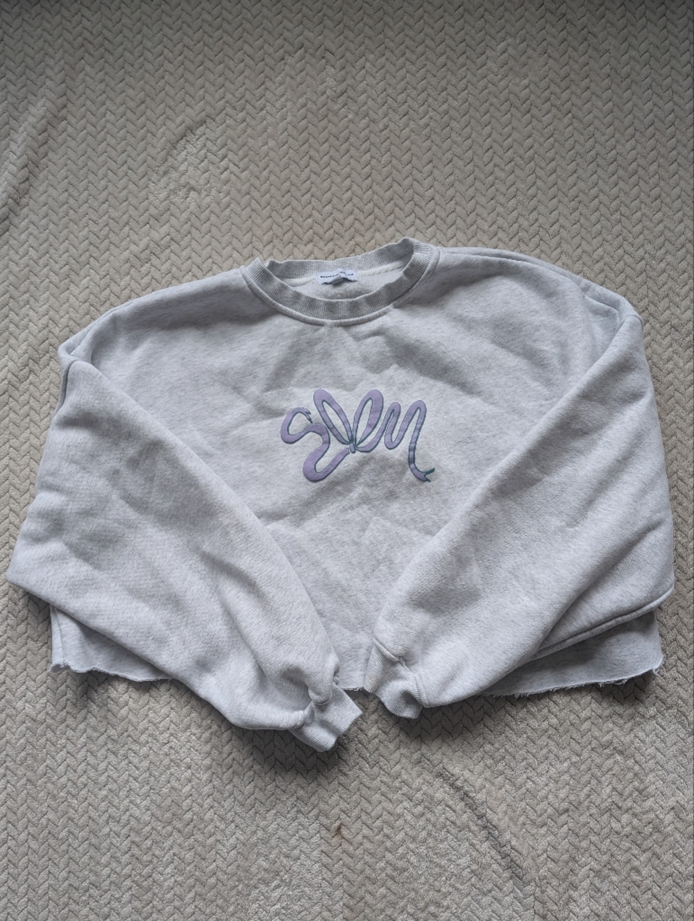 Strawberry Milk Mob Cropped Hoodie